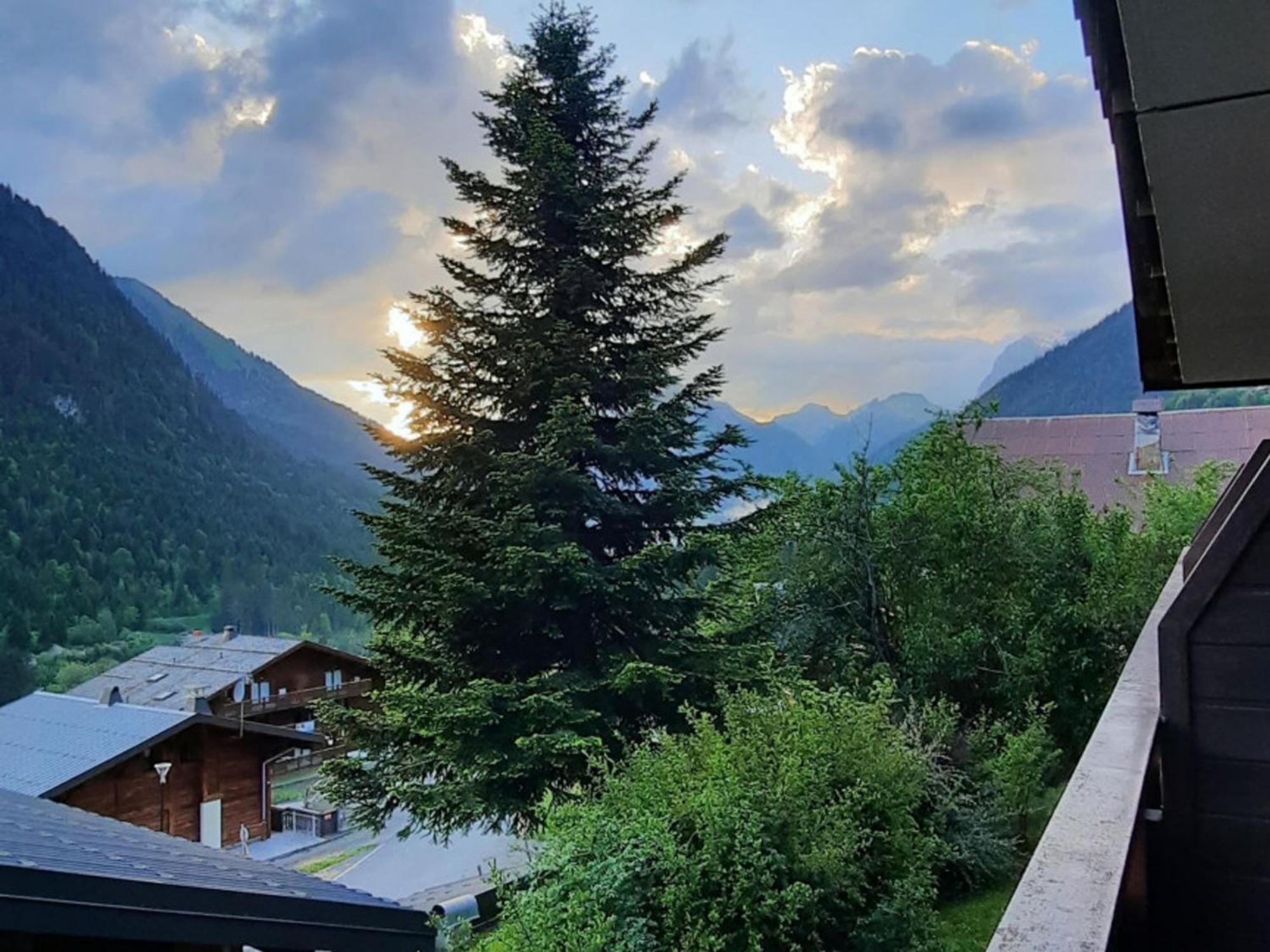 Charmant Studio 3 Pers. Avec Balcon, Proche Centre Et Remontees, Parking Inclus, Chatel - Fr-1-676-34 Διαμέρισμα Εξωτερικό φωτογραφία