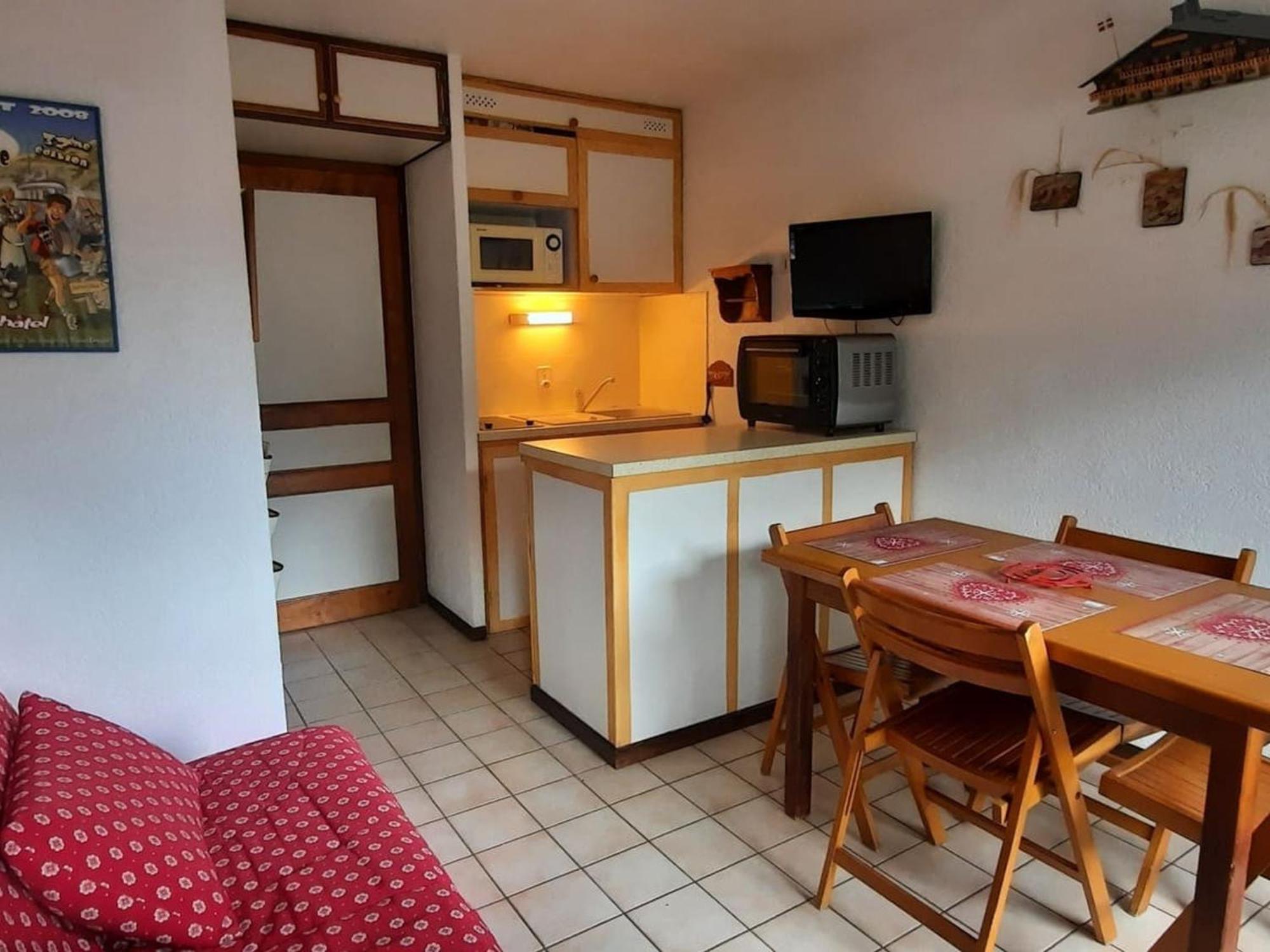 Charmant Studio 3 Pers. Avec Balcon, Proche Centre Et Remontees, Parking Inclus, Chatel - Fr-1-676-34 Διαμέρισμα Εξωτερικό φωτογραφία